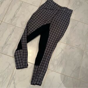 Breech depot Breeches horse riding style Pants. Plaid Checkered Pants. EUC!